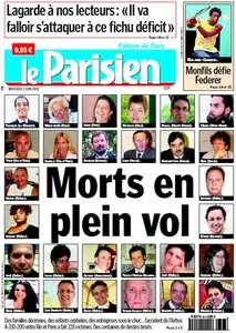 Le Parisien. Mercredi 03 Juin 2009