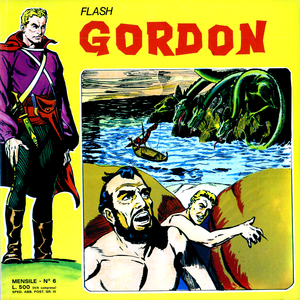 I Quaderni del Fumetto Fratelli Spada - Flash Gordon 6 - Il Mostro Dalle Cinque Teste - Avventura A Neptunia
