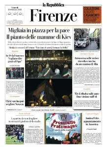 la Repubblica Firenze - 25 Febbraio 2022