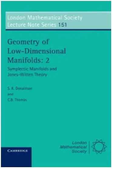 Geometry of Low-Dimensional Manifolds: 2. Symplectic Manifolds and Jones-Witten Theory