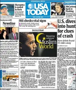 USA Today - 4 June 2009