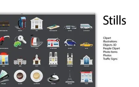 Expert Clipart - Icons, Backgrounds for iWork 3.1 Mac OS X