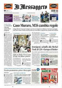 Il Messaggero - 5 Settembre 2016