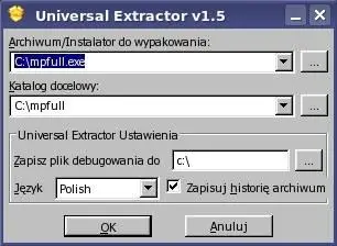 Universal Extractor ver. 1.5