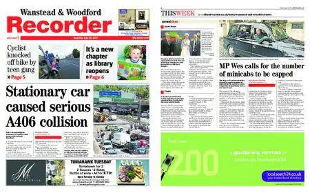 Wanstead & Woodford Recorder – July 20, 2017