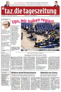 Tageszeitung TAZ vom 10 Juli 2012