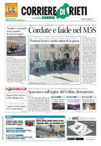 Corriere di Rieti - 15 Ottobre 2017