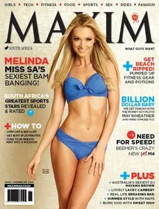 Maxim South Africa - November 2013 (True PDF)