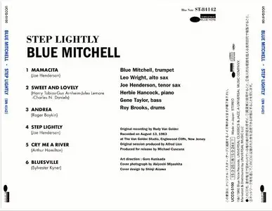 Blue Mitchell - Step Lightly (1963) {Blue Note Japan SHM-CD UCCQ-5100 rel 2015} (24-192 remaster)