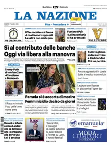 La Nazione Pisa Pontedera - 17 Ottobre 2025