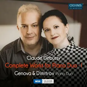 Genova & Dimitrov - Debussy: Complete Works for Piano Duo, Vol. 1 (2025)