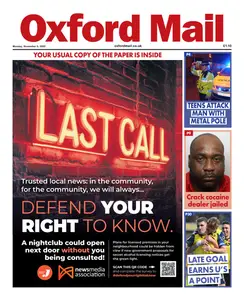Oxford Mail - 3 November 2025