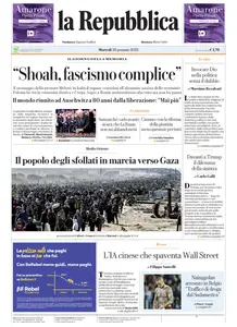 la Repubblica - 28 Gennaio 2025