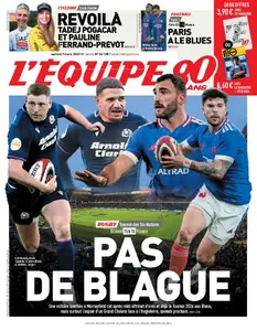 L’equipe du Samedi 7 Mars 2026