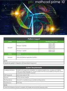 PTC Mathcad Prime 11.0.1.0