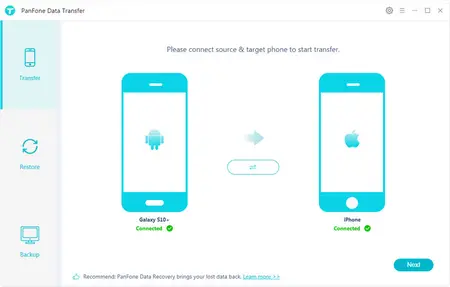 PanFone Data Transfer 1.5.3 Multilingual Portable