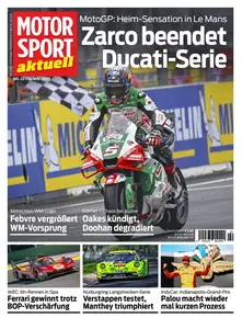 Motorsport aktuell - 13 Mai 2025