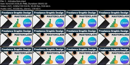 Learn Graphic Design using Canva & Start Freelancing