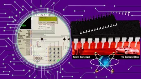 Proteus Circuit Design Simulations & Mikro C Pic Programming