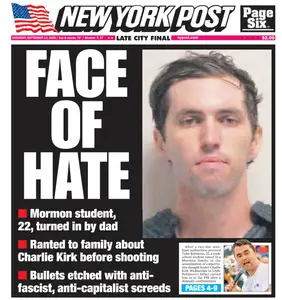 New York Post - September 13, 2025