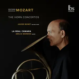 Javier Bonet, La Real Cámara & Emilio Moreno - Mozart: Natural Horn Concertos (2025) [Official Digital Download 24/192]