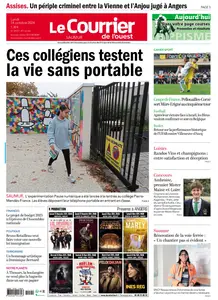 Le Courrier de l'Ouest Saumur - 14 Octobre 2024