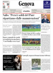 la Repubblica Genova - 14 Settembre 2025
