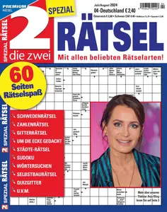 Die 2 Spezial Rätsel - Juli-August 2024