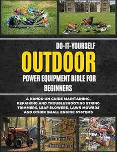 Do-It-Yourself Outdoor Power Equipment Bible For Beginners: A Hands-On Guide To Maintaining, Repairing And Troubleshooting