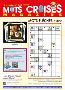 Mots Croisés Magazine N.3173 - 26 Juin 2025