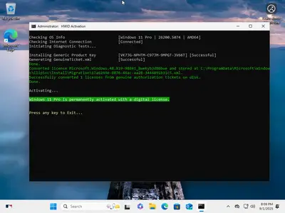 Windows 11 Pro 25H2 Build 26200.5074 (No TPM Required) Preactivated (Release Preview)