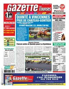 La Gazette des Courses - 11 Février 2025