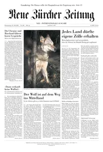 Neue Zurcher Zeitung International - 24 Juli 2025
