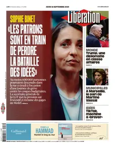 Libération - 18 Septembre 2025