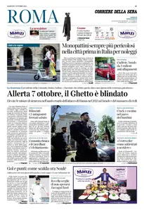 Corriere della Sera Roma - 7 Ottobre 2025
