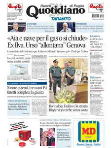 Quotidiano di Puglia Taranto - 5 Luglio 2025
