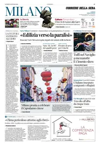 Corriere della Sera Milano - 27 Gennaio 2025