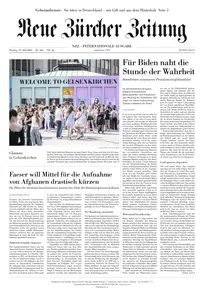 Neue Zurcher Zeitung International - 19 Juli 2024