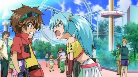 Bakugan Battle Brawlers 06 SUB - Tiger and Dragon (854x480 RAW DVD-Rip)(PokePoring Edition