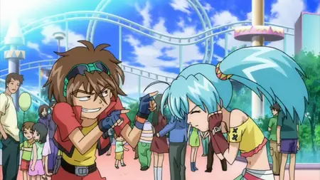 Bakugan Battle Brawlers 06 SUB - Tiger and Dragon (854x480 RAW DVD-Rip)(PokePoring Edition