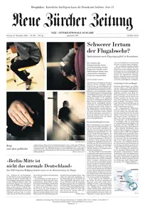 Neue Zürcher Zeitung International - 27 Dezember 2024