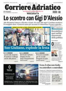 Corriere Adriatico Macerata - 31 Agosto 2024