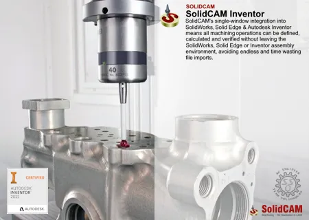 SolidCAM 2025 SP3 HF1 for InventorCAM
