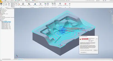 SolidCAM 2025 SP3 HF1 for InventorCAM