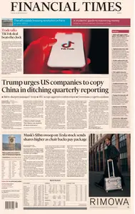 Financial Times Europe - 16 September 2025