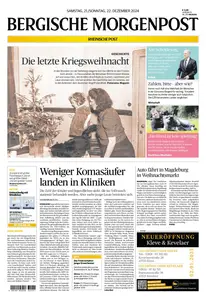 Bergische Morgenpost - 21 Dezember 2024