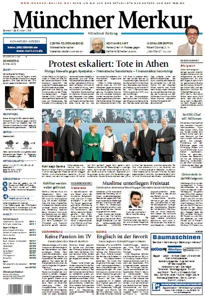 Münchner Merkur vom 6. Mai 2010