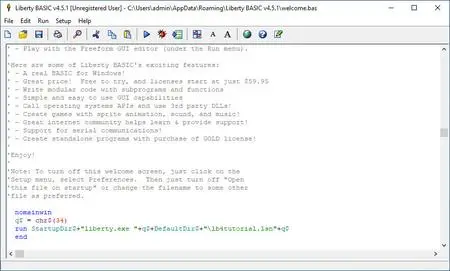 Liberty BASIC 4.5.1