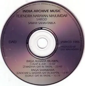 Tejendra Marayan Majumdar - Raga Alhaiya Bilawal/Shankara (2007) {India Archive Music} **[RE-UP]**