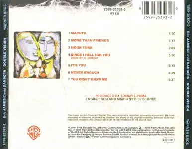 Bob James & David Sanborn – Double vision (1986) -repost